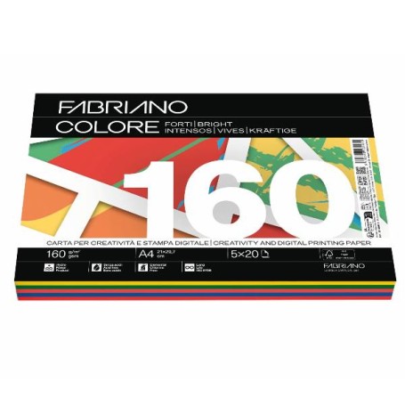 FABRIANO COLORE MIXFORTI-A4-160 (19100813)