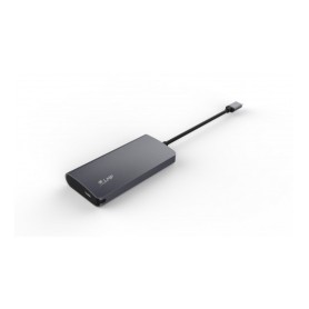 LMP 17104 hub di interfaccia USB 3.2 Gen 1 (3.1 Gen 1) Type-C 5000 Mbit/s Grigio (17104)