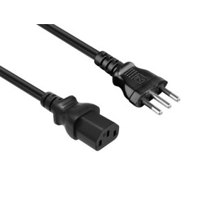 CAVO ALIM. VDE C13 SPINA IT TRIPOLARE 10A 2M (XCBP-LC13-20)