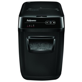 Fellowes AutoMax 150C distruggi documenti Triturazione incrociata 23 cm Nero, Grigio (4680101)