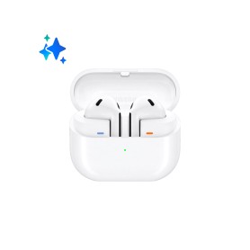 Samsung Galaxy Buds3 Auricolari Ai open-type True Wireless, Audio Hi-Fi, Impermeabilità IP57, White (SM-R530NZWAITV)