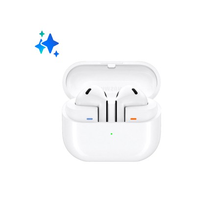 Samsung Galaxy Buds3 Auricolari Ai open-type True Wireless, Audio Hi-Fi, Impermeabilità IP57, White (SM-R530NZWAITV)
