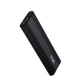 Trust 25806 contenitore di unità di archiviazione Box esterno SSD Nero