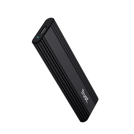 Trust 25806 contenitore di unità di archiviazione Box esterno SSD Nero