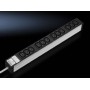 Rittal DK 7240.200 prolunghe e multiple 2 m 12 presa(e) AC Interno (7240200)