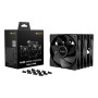 be quiet! Pure Wings 3 120 mm PWM Reverse Triple Pack Black Case per computer Ventilatore 12 cm Nero 3 pz (BL137)