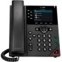 POLY Telefono IP VVX 350 a 6 linee abilitato per PoE (89B68AA)