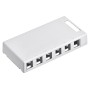 Leviton 41089-6WP presa energia RJ-45 Bianco