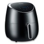 Severin FR 2445 friggitrice Singolo 5 L Indipendente 2000 W Friggitrice ad aria calda Nero, Metallico, Argento (FR 2445)