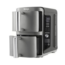 Double Stack XL 2-Ebenen Heiluftfritteuse SL400EU (grau/schwarz, 2.470 Watt, 2 Krbe je 4,75 Liter)
