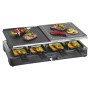 2-in-1 Raclette-Grill RG 3518 (schwarz/edelstahl) (RG3518)