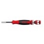 Schraubendreher mit Bit Magazin LiftUp 25, 1/4" (schwarz/rot, 13-teilig, magnetisch) (38600)
