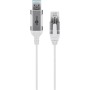 Ethernet-Adapterkabel USB-A 3.2 Gen1  RJ-45 (wei, 10 Meter) (74383)