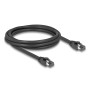 Netzwerkkabel RJ-45 Cat.8.1 S/FTP, bis 40 Gbps (schwarz, 2 Meter) (80234)
