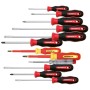 Red 2K-Schraubendreher-Satz XXL, 12-teilig (rot/schwarz, inkl. Phasenprfer) (3301273)
