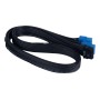 12VHPWR PCIe Adapter Kabel SST-PP14-PCIE (schwarz, 0,55 Meter)