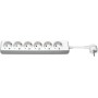 Goobay 51079 prolunghe e multiple 3 m 6 presa(e) AC Interno Bianco