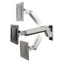 Ergotron Interactive Arm, HD 139,7 cm (55") Parete Alluminio (45-296-026)