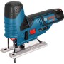 Akku-Stichsge GST 12V-70 Professional, 12 Volt (blau/schwarz, 2x Li-Ionen Akku 3,0Ah, in L-BOXX) (06015A1005)