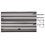 Fhrungsschiene Alu L700, Lnge 2.000mm (aluminium, 2-teilig) (4502118)