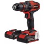 Akku-Schlagbohrschrauber-Set TE-CD 18/40 Li-i +64, 18Volt (rot/schwarz, 2x Li-Ion-Akku 2,0Ah, 64-teiliges Zubehr) (4513992)