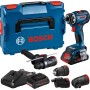 Bosch GSR 18V-90 FC PROFESSIONAL 2100 Giri/min SDS-plus 920 g Nero, Blu, Argento (06019K6200)