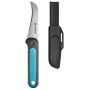 Erntemesser VeggieCut (grau/trkis, inkl. Grtelholster mit integriertem Schleifstein) (12211-20)
