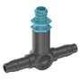 Micro-Drip-System Reihentropfer 2 l/h (schwarz/trkis, 10 Stck, Modell 2023) (13317-20)