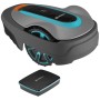 Mhroboter smart SILENO city 400m Set (grau/trkis, Li-Ionen Akku 2,0Ah, mit smart Gateway, LONA-Technologie) (19605-60)