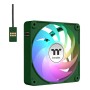 TT CT140 EX ARGB Sync PC Cooling Fan 3 Pack Racing Green (CL-F222-PL14RG-A)