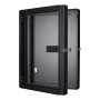 LOGON RWMD16UBL rack 16U Da parete Nero