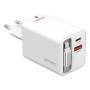 4smarts 541065 Caricabatterie per dispositivi mobili Universale Bianco AC Ricarica rapida Interno