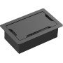 Vision TC3 SURRTB organizer per cavi Scrivania Scatola portacavi Nero, Bianco 1 pz
