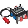 Brennenstuhl 1153690400 prolunghe e multiple 2 m 5 presa(e) AC Esterno Nero, Blu, Rosso