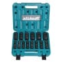 Makita E-16586 Steckschlüssel-Set 14 Teile 1/2 (E-16586)