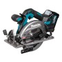MAKITA HS012GD201 - Akku-Handkreissäge (40V XGT | bürstenloser Motor | Sägeblatt 165 mm | LED-Licht | incl. 2x 2,5 Ah Akku, S