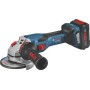 Bosch Akku-Winkelschleifer GWS 18V-15 SC Set 125mm, 2x8,0Ah ProCore+GAL18V-160,L-BOXX (62971+61467)