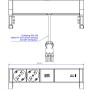 BACHMANN DESK2 ALU BLACK 2xP40 (937.327)