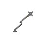 BakkerElkhuizen BE Flexible Single 88,9 cm (35") Scrivania Grigio (BNEBFSDG)