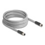 DeLOCK 80541 cavo per sensori e attuatori 5 m RST M12 Grigio