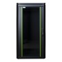 LOGON RDL22U66BL rack 22U Rack indipendenti Nero