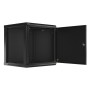 Lanberg WF01-6612-00B rack 12U Da parete Nero