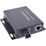 InLine 66659F convertitore multimediale di rete 10000 Mbit/s 1310 nm Modalità singola Nero
