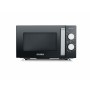 Severin MW 7762 forno a microonde Nero, Acciaio inox Microonde con grill Superficie piana 20 L 800 W (MW7762)