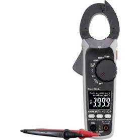 VOLTCRAFT VC-523 (ISO) Stromzange kalibriert (ISO) digital CAT III 600 V Anzeige (Counts): 4000 (VC-9499270)