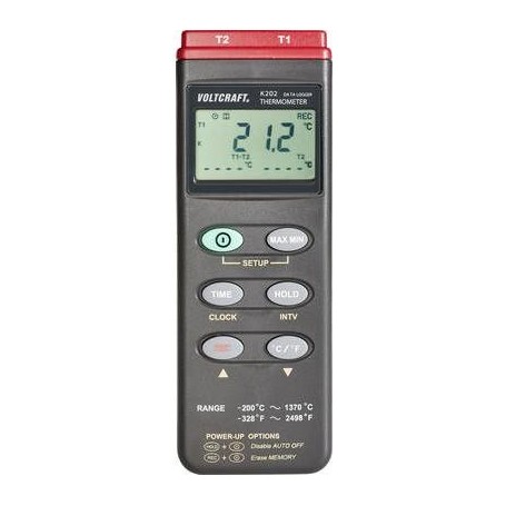 Voltcraft K202 Datalogger Temperatur-Messgerät, Thermometer (306)