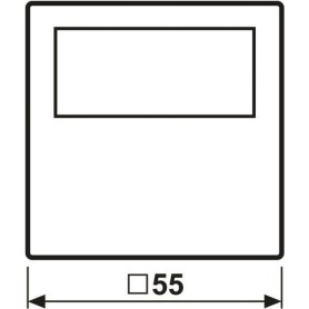 Jung HOME BTA1791SW Raumthermostat-Display 1 (BTA1791SW)