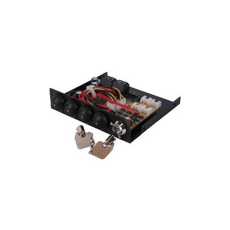 EXSYS GmbH Umsschalter 1 bis 4 SATA 3 Festplatten (EX-3466-2)