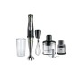 Braun MultiQuick 9 MQ9138XI frullatore 0,6 L Frullatore ad immersione 1200 W Nero, Acciaio inox (MQ9138 XI)