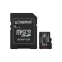 Kingston Technology 64GB microSDXC Canvas Select Plus Gen3 100MB/s A1 (Adattatore SD incluso) (SDCS3/64GB)